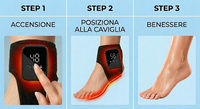FEELLGOOD FLEXANKLE – Massaggiatore Elettrico e Riscaldante per Caviglie e Articolazioni